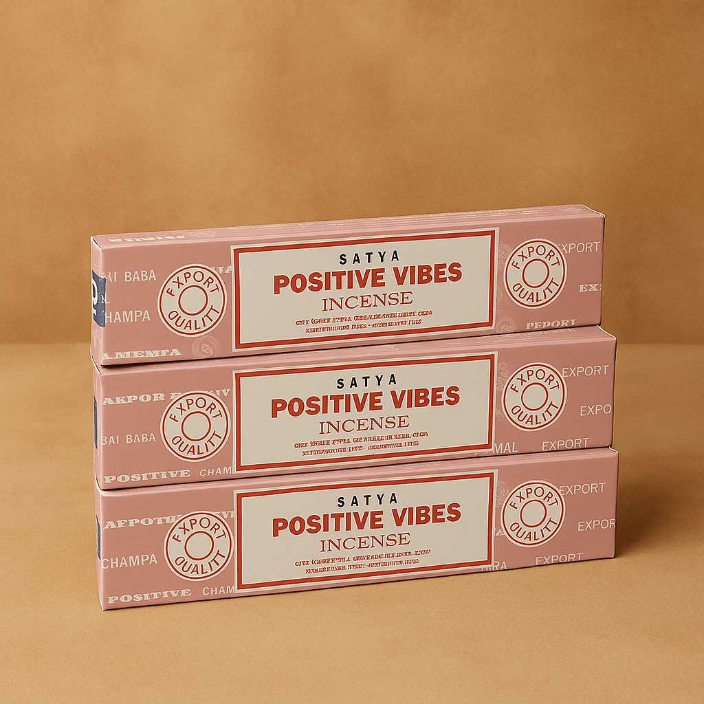 Satya Positive Vibes Incense Sticks (3-pack) 45 incense