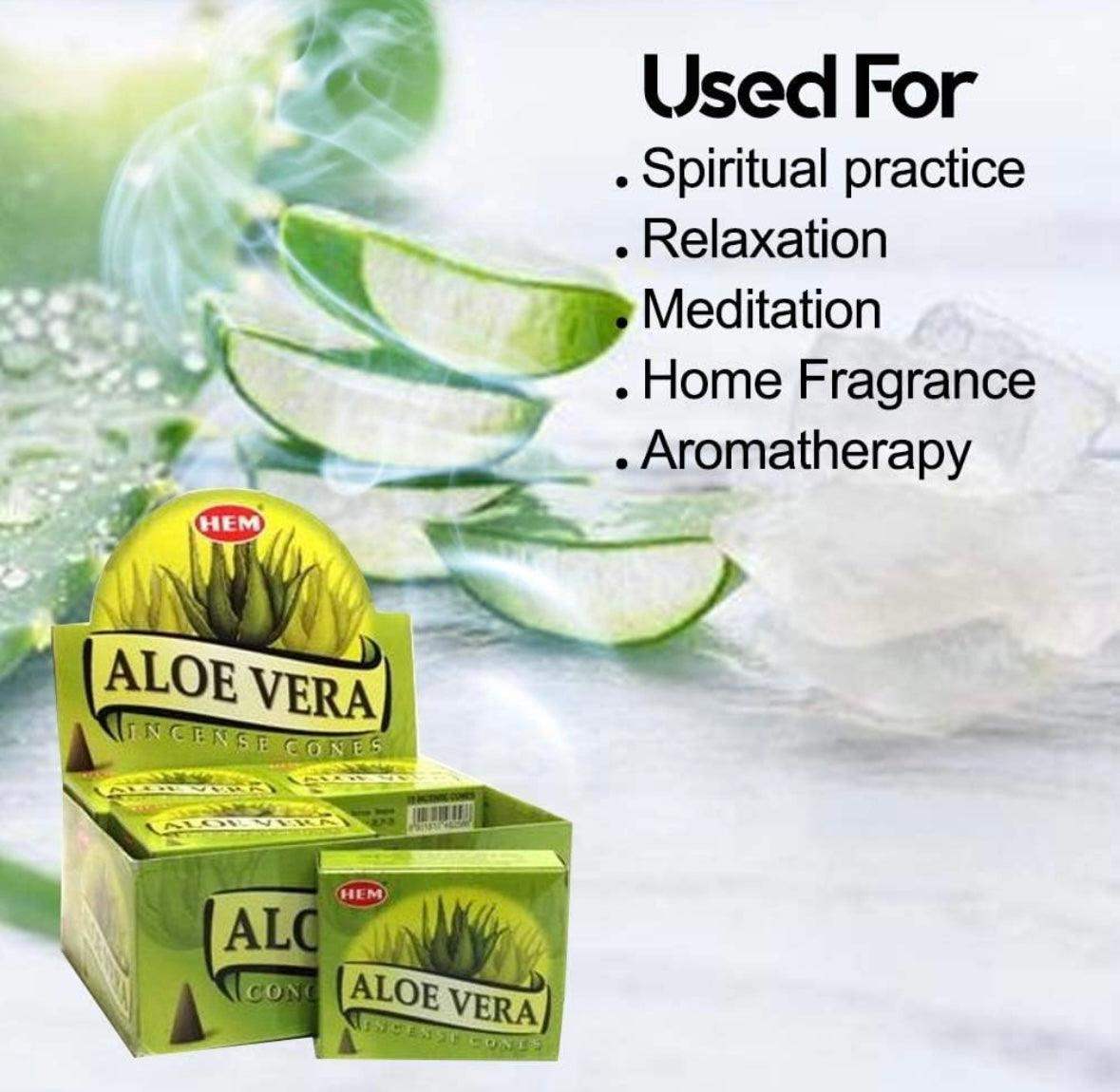 Aloe Vera Incense Cones - Default Title