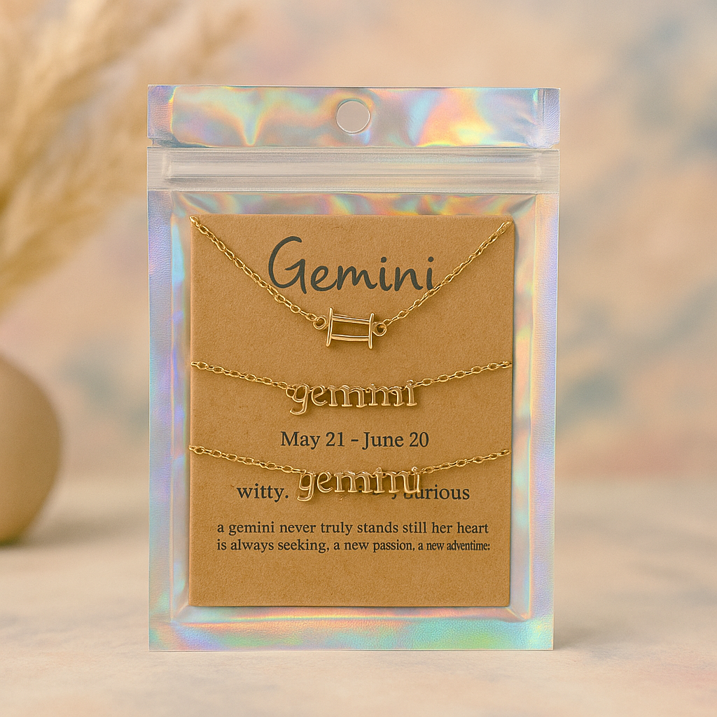Zodiac Bracelet - Gemini ( 3 pc )