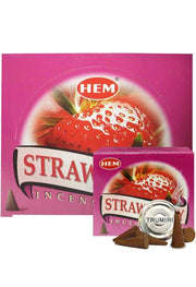 Strawberry Incense Cones - Default Title