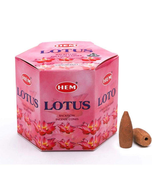 Lotus Back Flow Incense Cones - Default Title