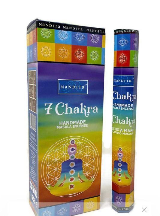 Nandita 7-Chakra Incense Sticks - Default Title