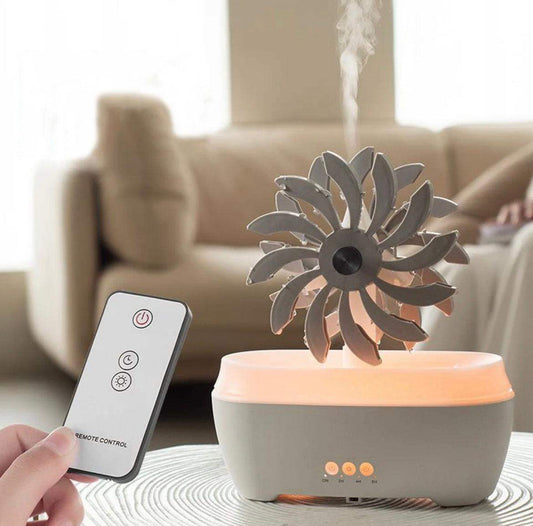 Windmill Spa Essential Oil Scent Diffuser Humidifier - White