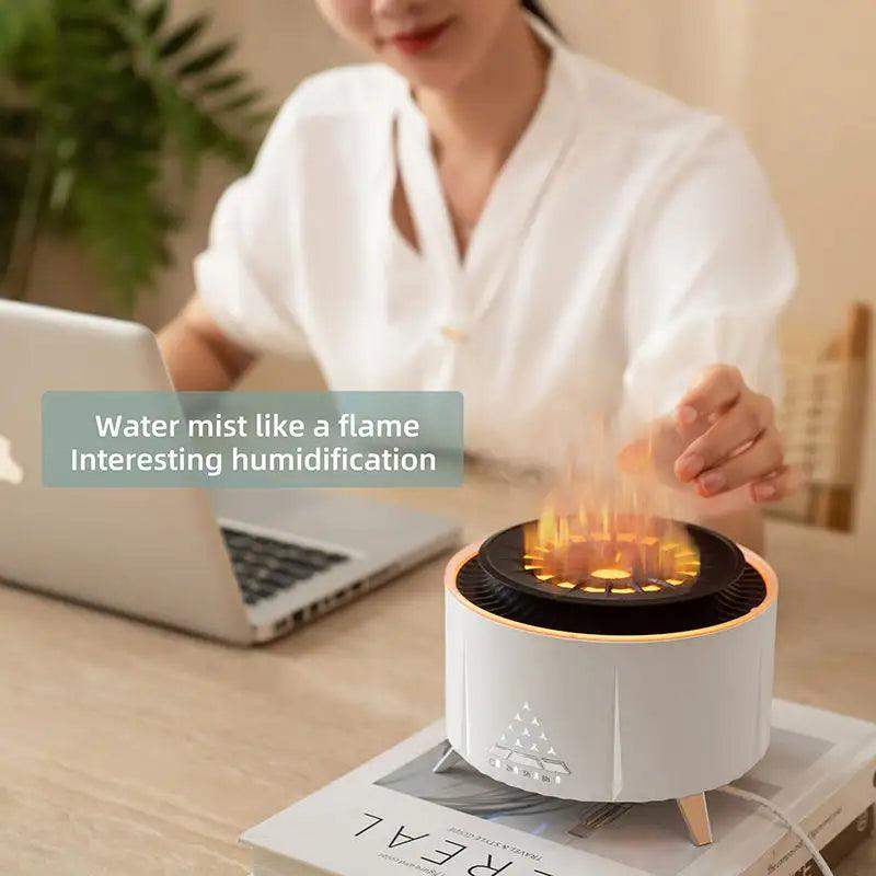 Jellyfish Essential Oil Scent Diffuser Humidifier - White / No