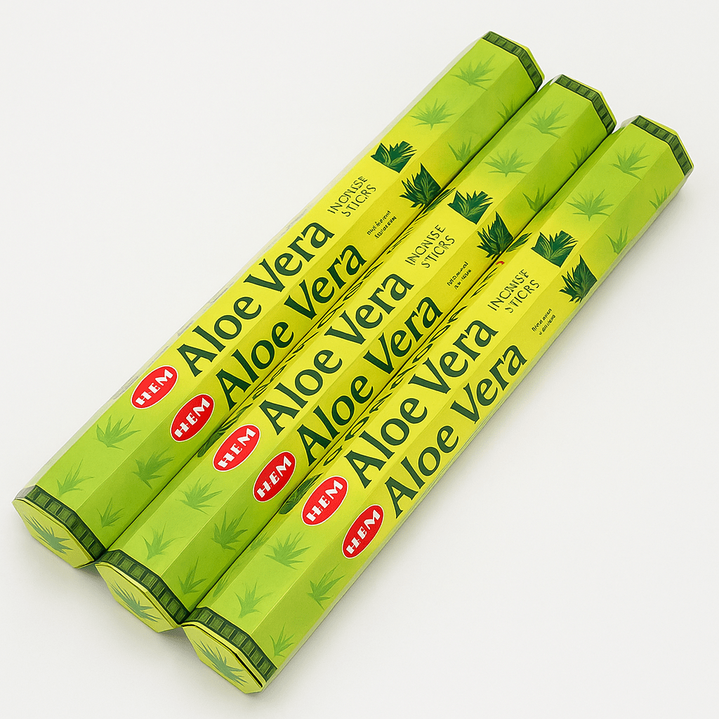 Hem Aloe Vera Incense Stick (3-pack) 60 incense