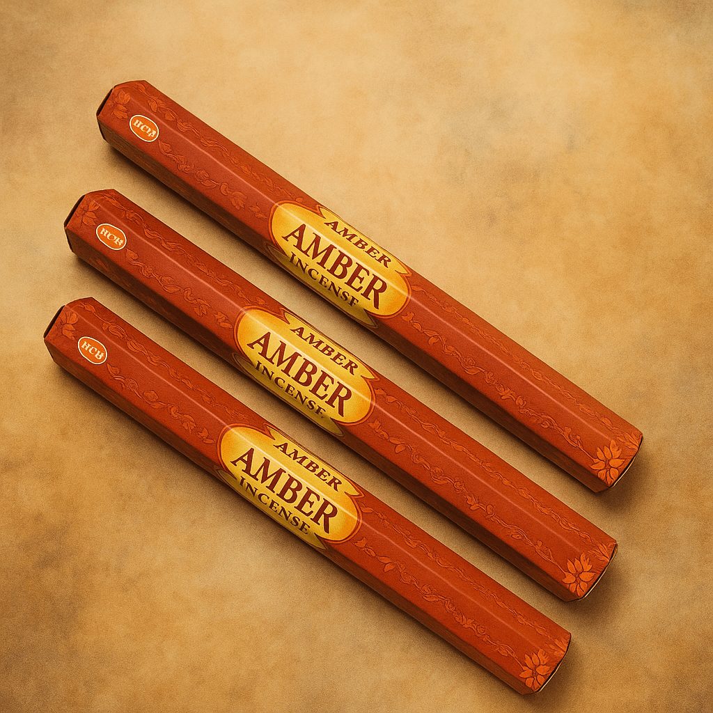 Hem Amber Incense Stick scented incense sticks - Aroma Paradise