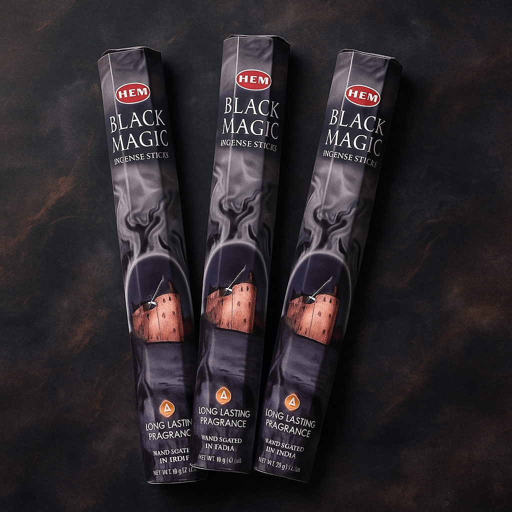 Hem Black Magic Incense Stick (3-pack) 60 incense