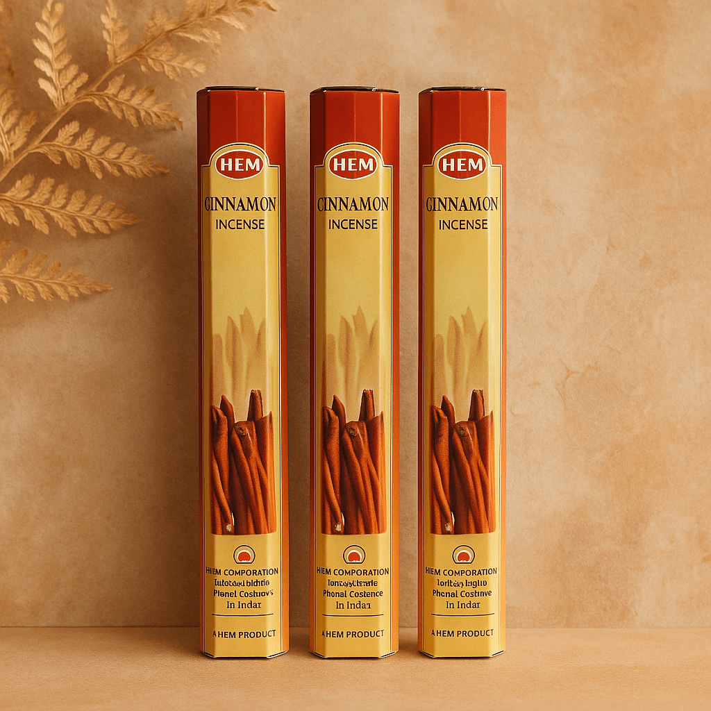 Hem Cinnamon Incense Stick (3-pack) 60 incense