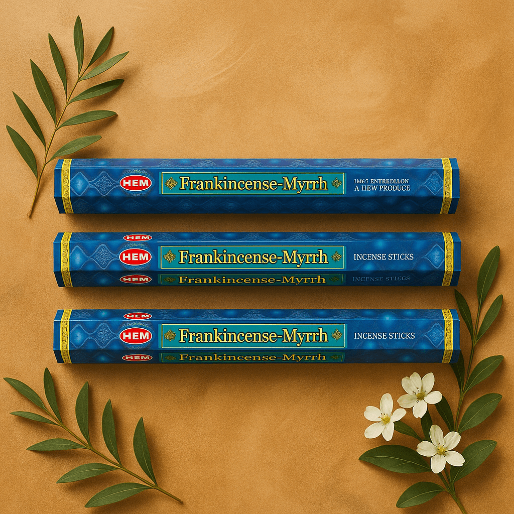 Hem Frankincense Myrrh Incense Stick (3-pack) 60 incense