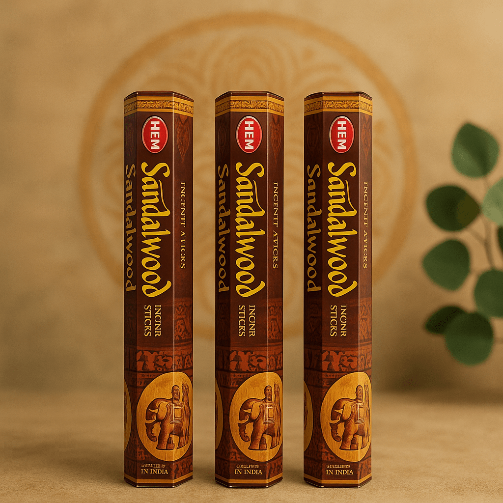 Hem Sandalwood Incense Sticks scented incense sticks - Aroma Paradise