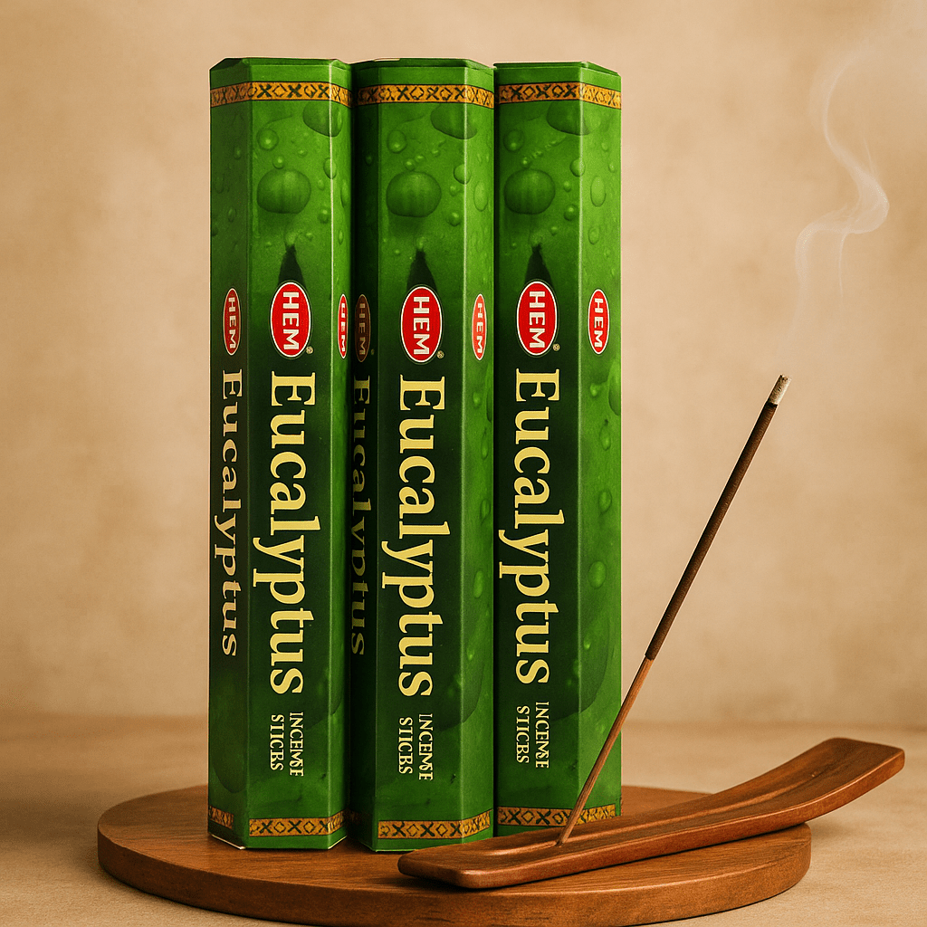 Hem Eucalyptus Incense Stick scented incense sticks - Aroma Paradise
