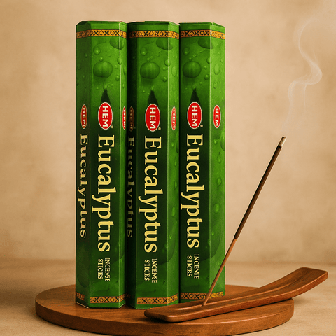 Hem Eucalyptus Incense Stick scented incense sticks - Aroma Paradise