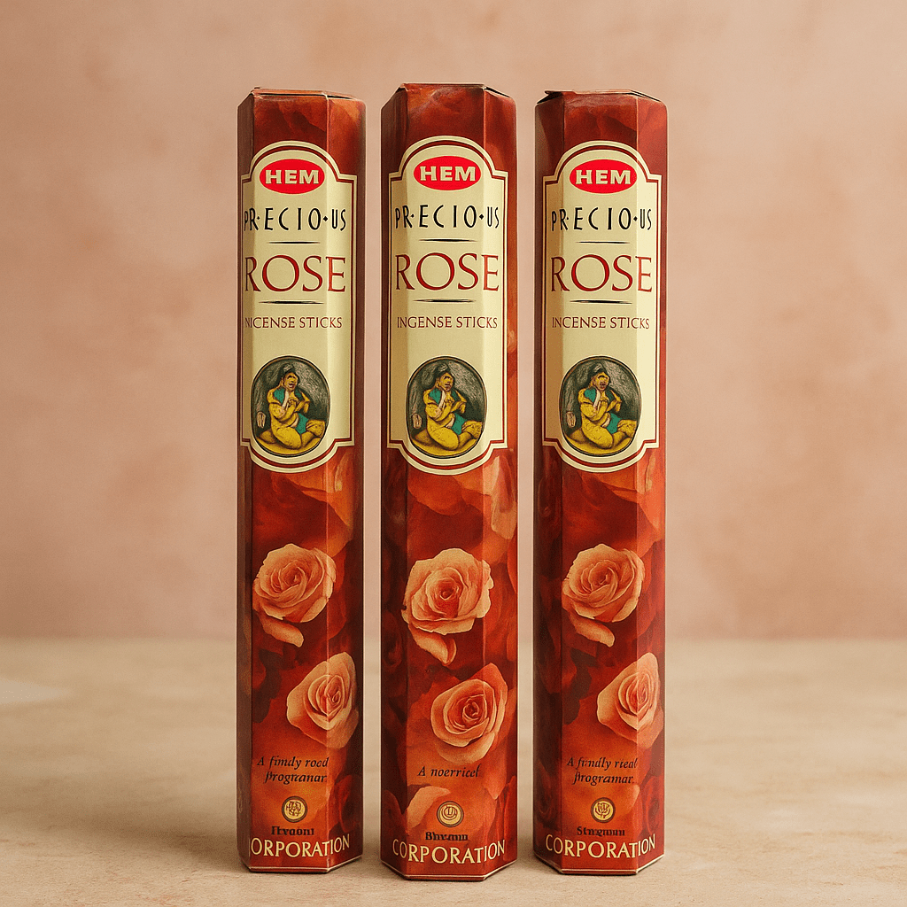 Hem Rose Incense Stick (3-pack) 60 incense