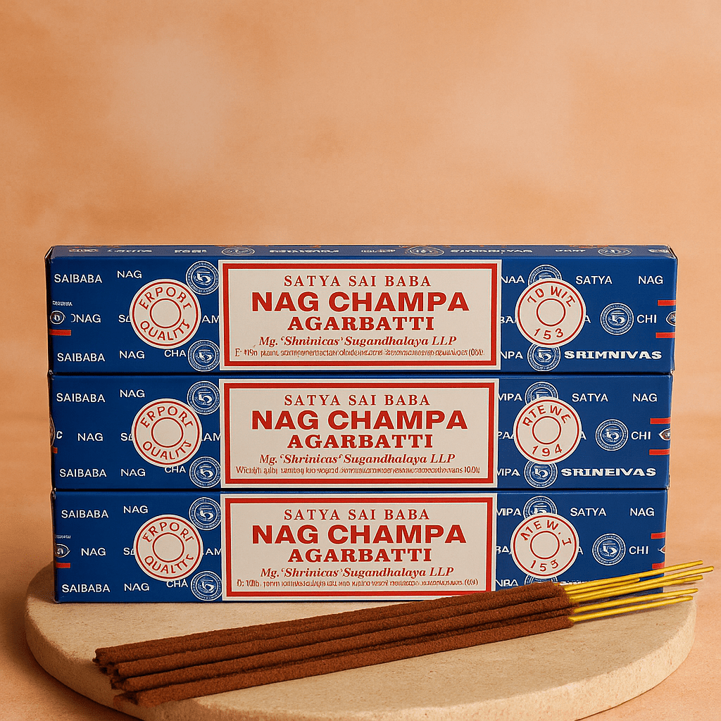 Satya Nag Champa Incense Sticks (3-pack) 45 incense