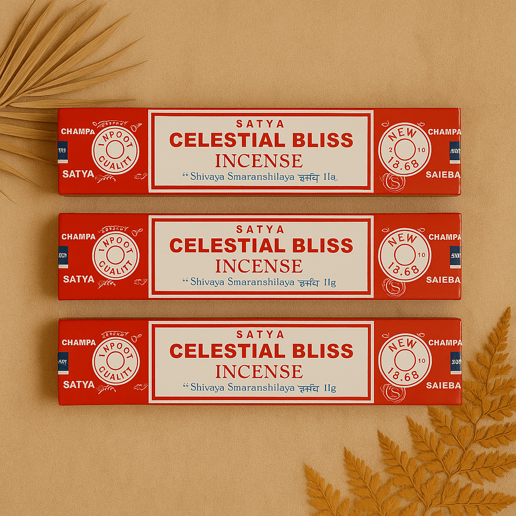 Satya Celestial Bliss Incense Sticks (3-pack) 45 incense