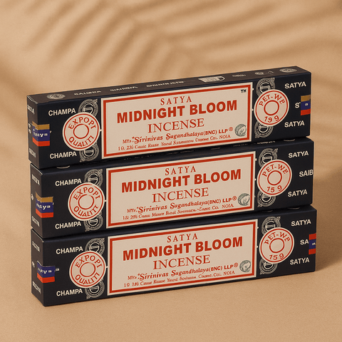 Satya Midnight Bloom Incense Sticks scented incense sticks - Aroma Paradise