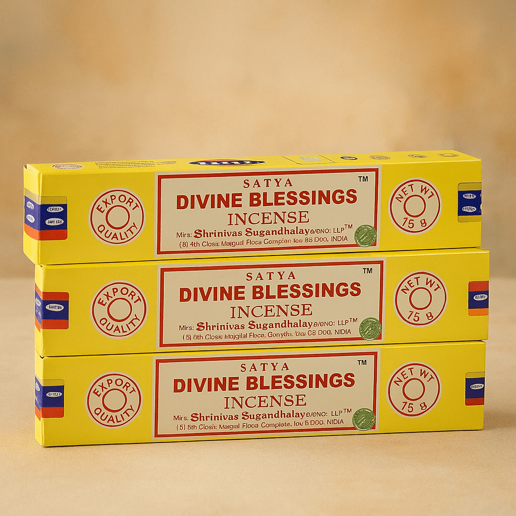 Satya Divine Blessings Incense Sticks (3-pack) 45 incense