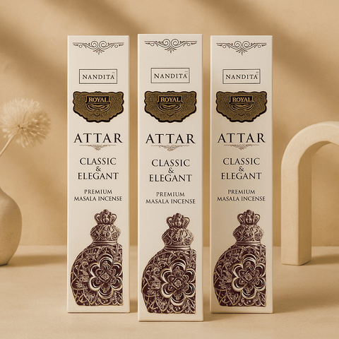 Nandita Attar Incense Sticks scented incense sticks - Aroma Paradise