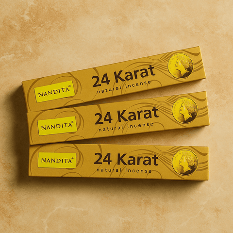 Nandita 24-Karat Incense Sticks scented incense sticks - Aroma Paradise