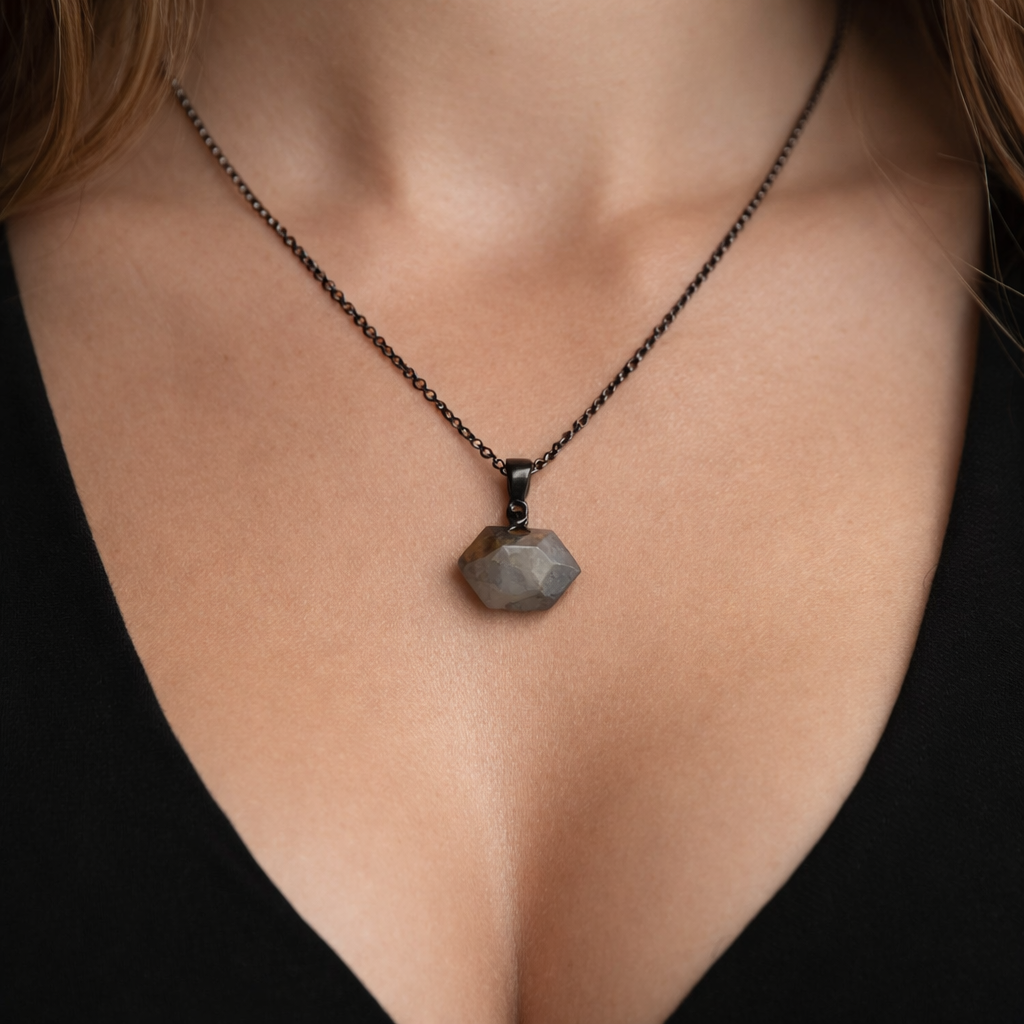Octagon Crystal Pendant | Natural Crystal Jewelry crystal pendant necklace - image 14 - Aroma Paradise
