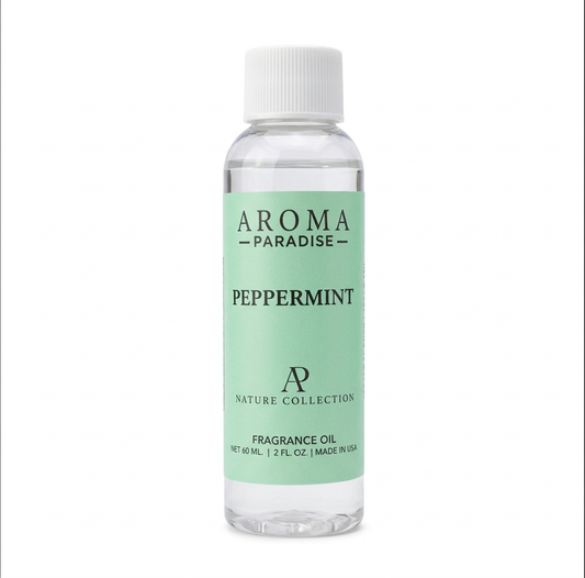 Peppermint Premium Long-Lasting Fragrance & Essential Oil | For Diffusers, Candles & Soaps - Aroma Paradise