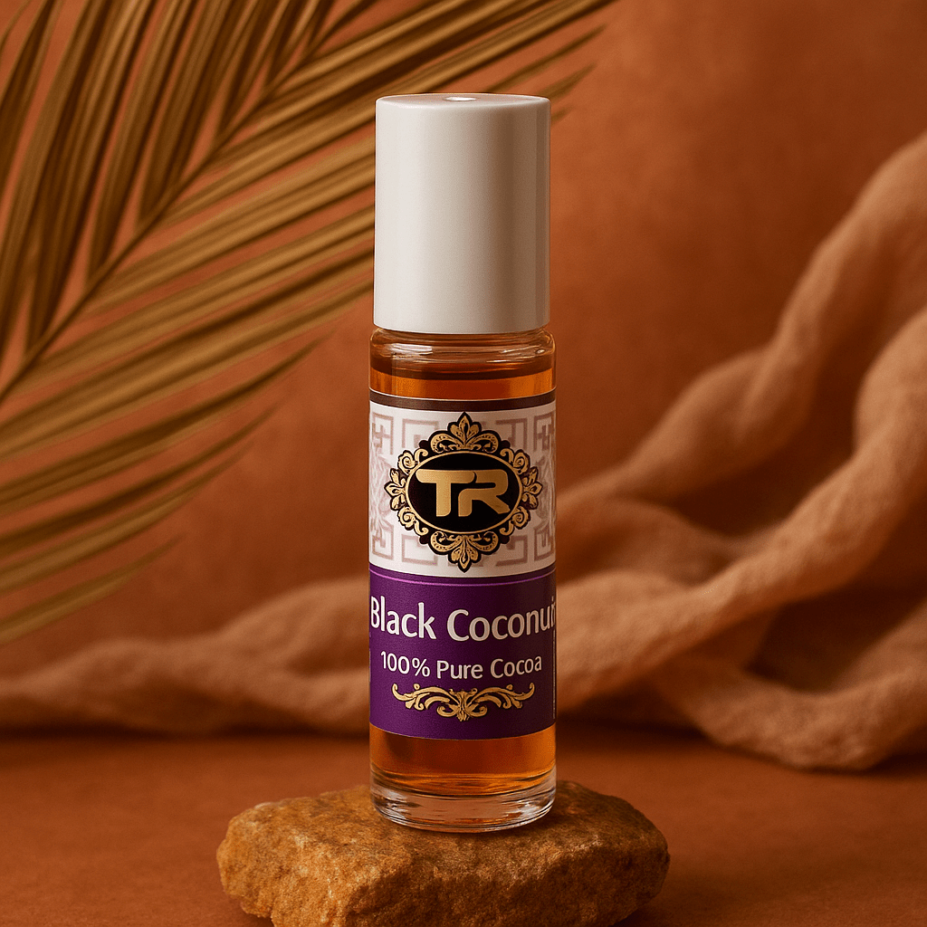 Black Coconut roll-on perfume body oil - Aroma Paradise