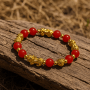 Black Obsidian Wealth Bracelet with Dragon for Prosperity and Power - crystal power bracelet - image 9 - Aroma Paradise