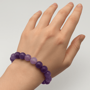 Crystal Bracelet Collection: Aventurine, Rose Quartz, and Amethyst Stones - crystal lava stone bracelet - image 6 - Aroma Paradise
