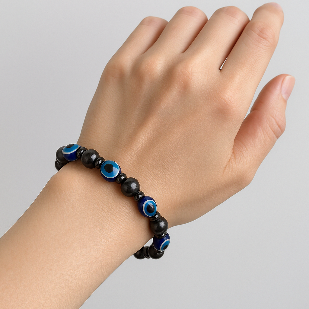 Evil Eye Bracelet - 8mm ( Magnetic )