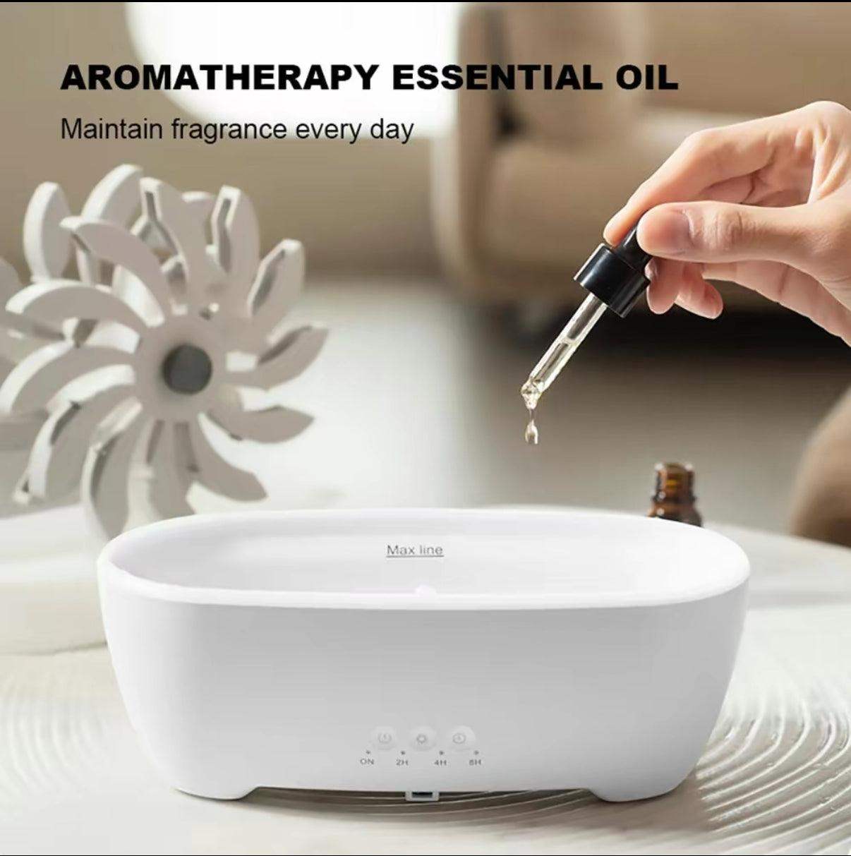 Windmill Spa Essential Oil Scent Diffuser Humidifier - White