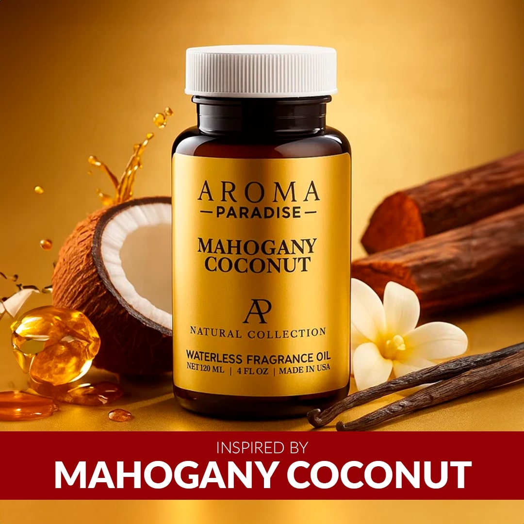 Mahogany Coconut - Waterless Fragrance Oil