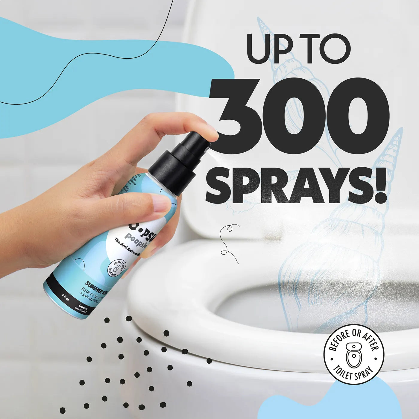 Summer Sea - UP TO 300 Spays