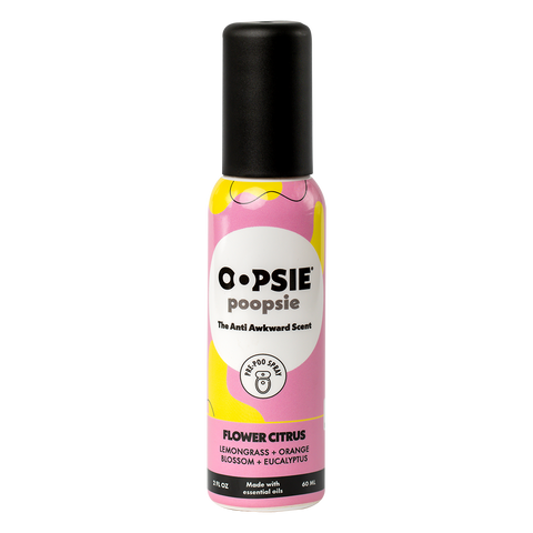 Toilet Spray Flower Citrus 2oz by Oopsie Poopsie