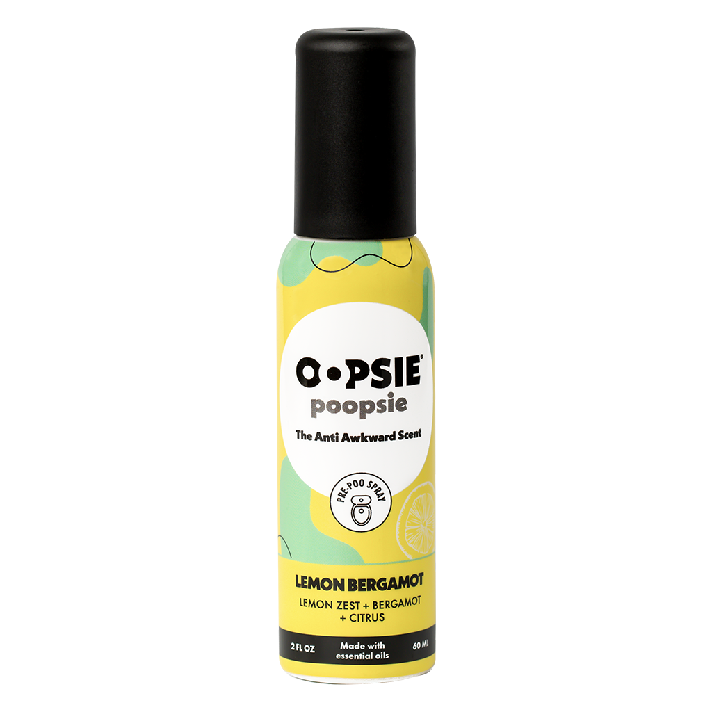 Toilet Spray Lemon Bergamot 2oz by Oopsie Poopsie
