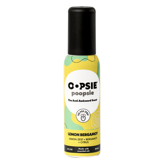 Toilet Spray Lemon Bergamot 2oz by Oopsie Poopsie
