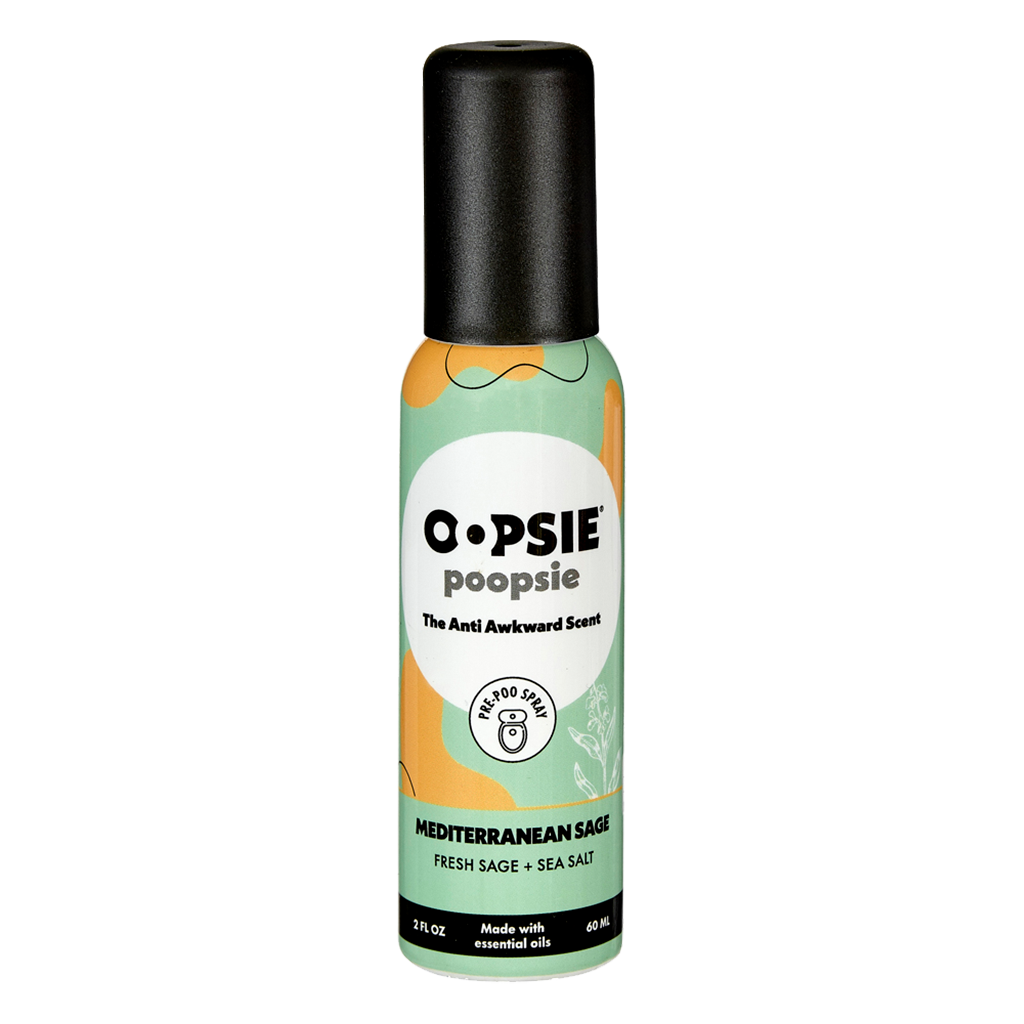 Toilet Spray Mediterranean Sage 2oz by Oopsie Poopsie