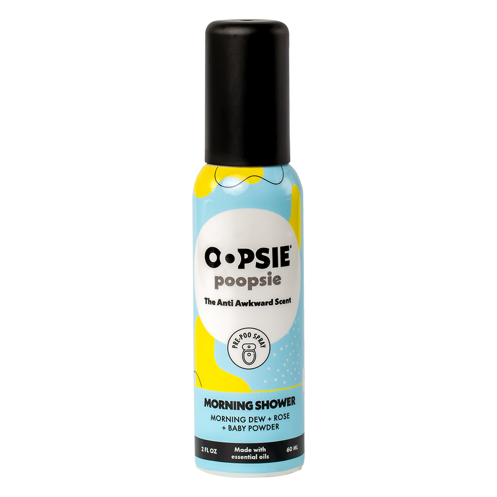 Toilet Spray Morning Shower 2oz by Oopsie Poopsie