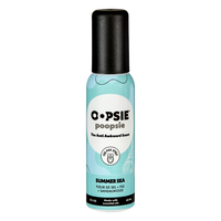 Oopsie Poopsie Summer Sea Pre-Poo Toilet Spray 2oz - Bathroom Odor Eliminator