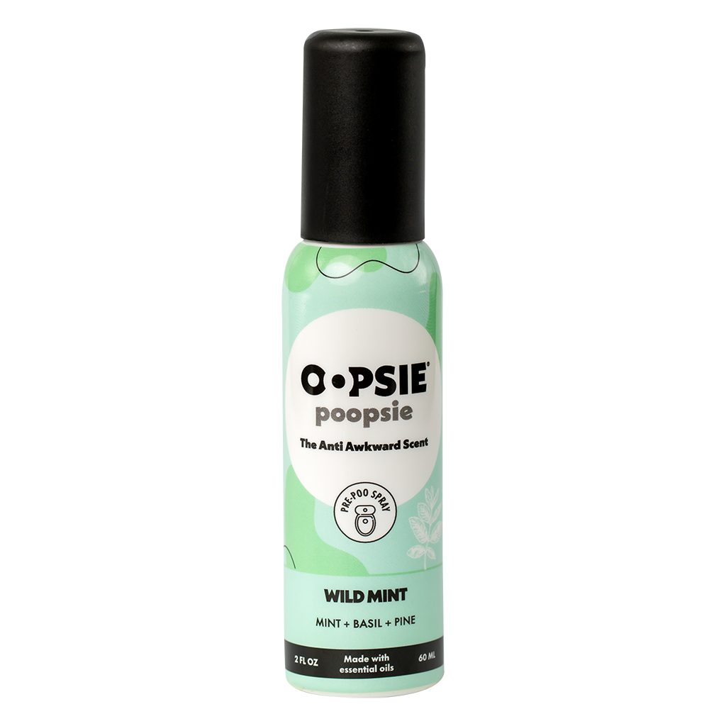 Toilet Spray Wild Mint 2oz by Oopsie Poopsie
