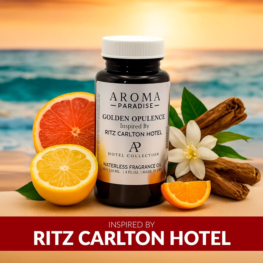 Ritz Carlton Hotel Inspired Waterless Fragrance Oil - Golden Opulence