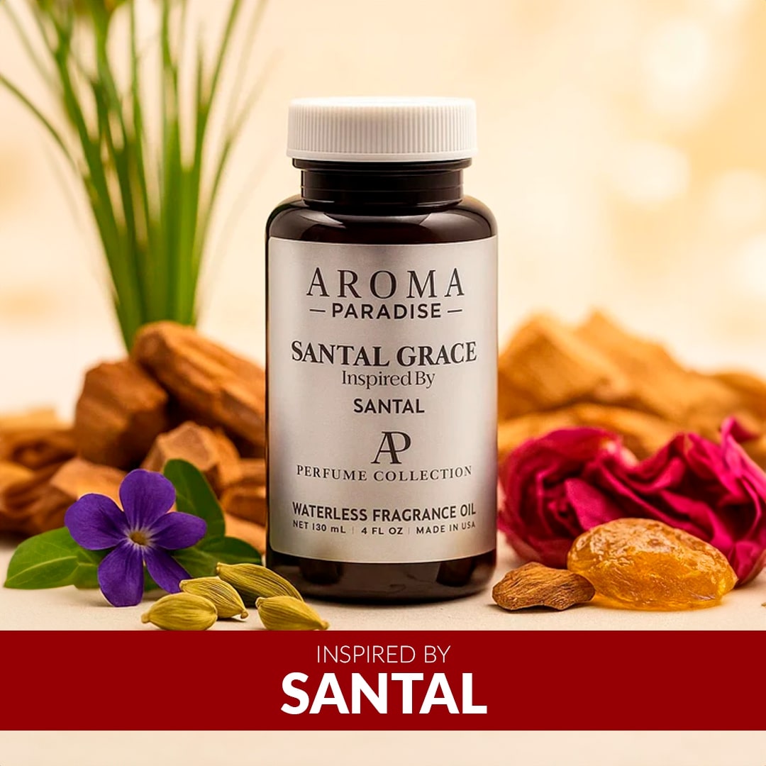 Santal Perfume Inspired Waterless Fragrance Oil - Santal Grace