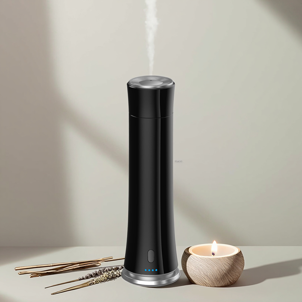 Scent Diffusing Tower Waterless Diffuser with Remote — 2000 Sq Ft – Aroma Paradise