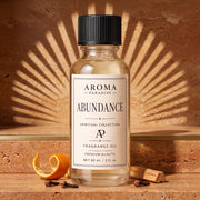 Abundance spiritual fragrance oil in an editorial scent setting - Aroma Paradise