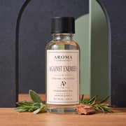 Against Enemies spiritual fragrance oil in an editorial scent setting - Aroma Paradise