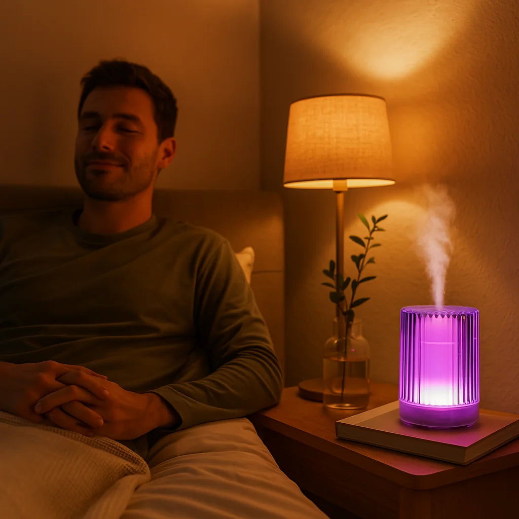 LED 7 Color Clear Diffuser | Oil Scent Diffuser Humidifier – Aroma Paradise