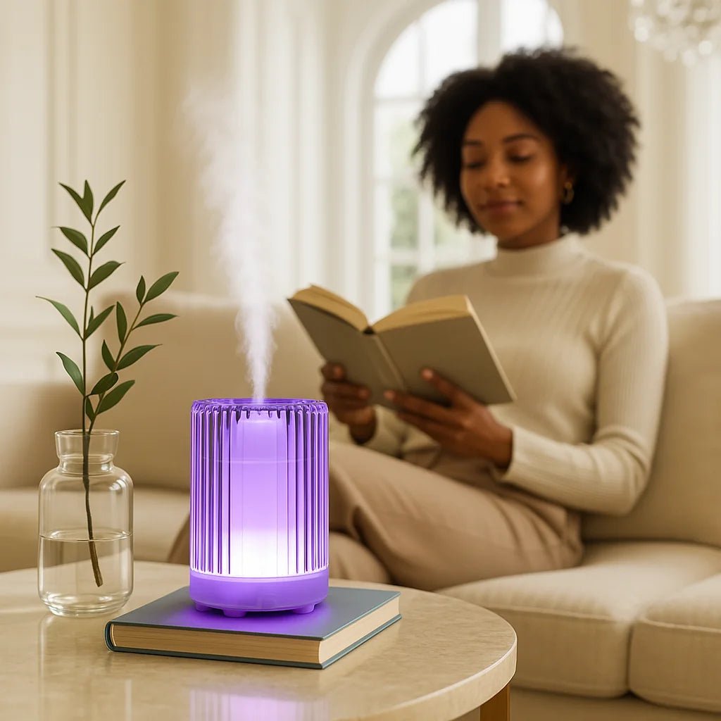 LED 7 Color Clear Diffuser | Oil Scent Diffuser Humidifier – Aroma Paradise
