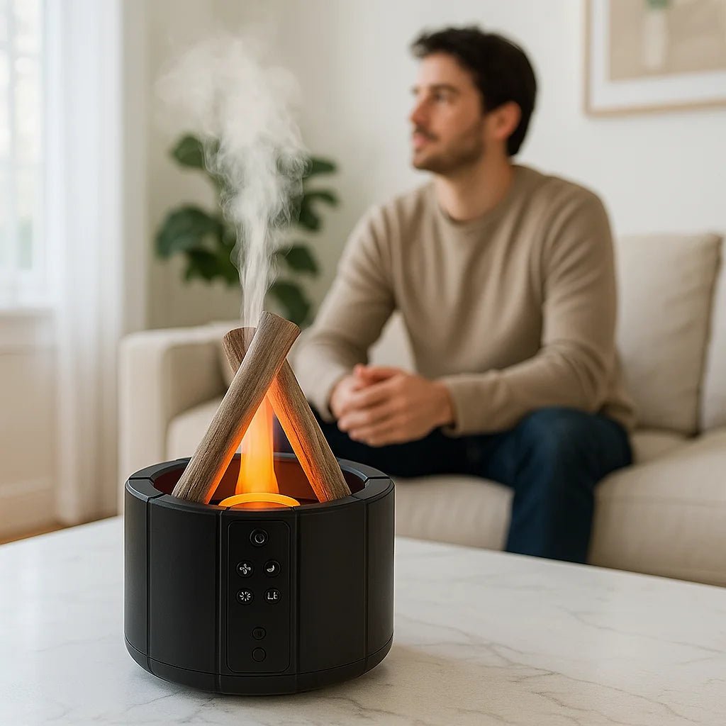 LED Bonfire Diffuser | Aromatherapy Diffuser & Humidifier – Aroma Paradise