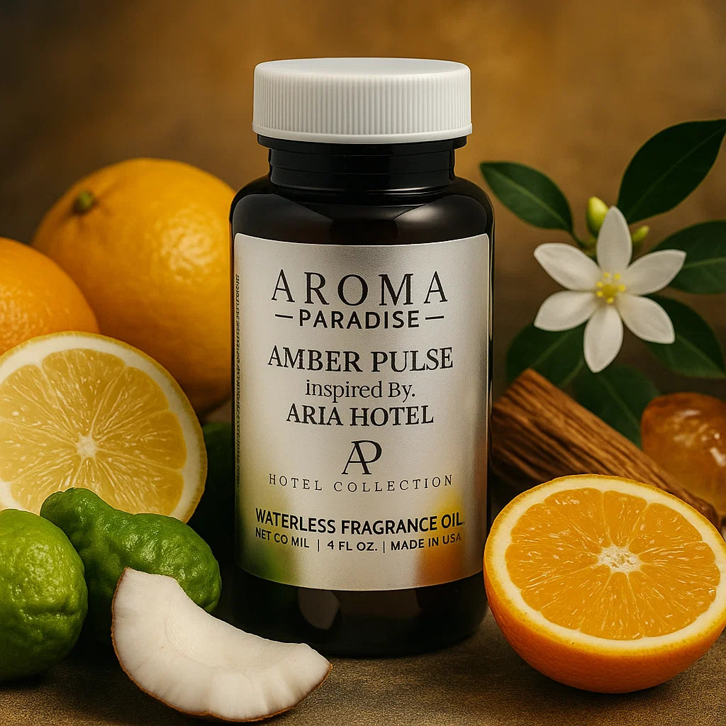 Aria Hotel Inspired Waterless Fragrance Oil - Amber Pulse