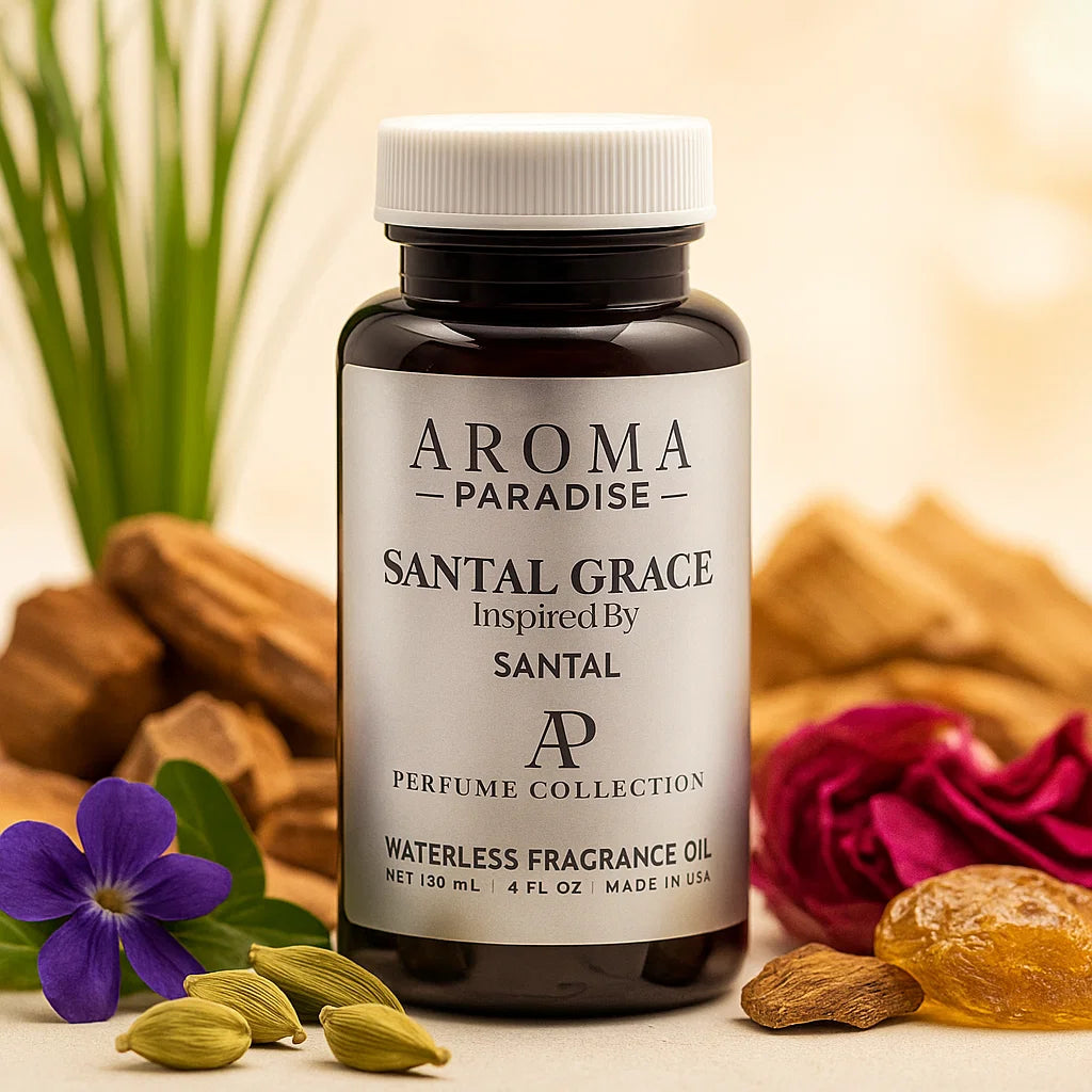 Santal Perfume Inspired Waterless Fragrance Oil - Santal Grace