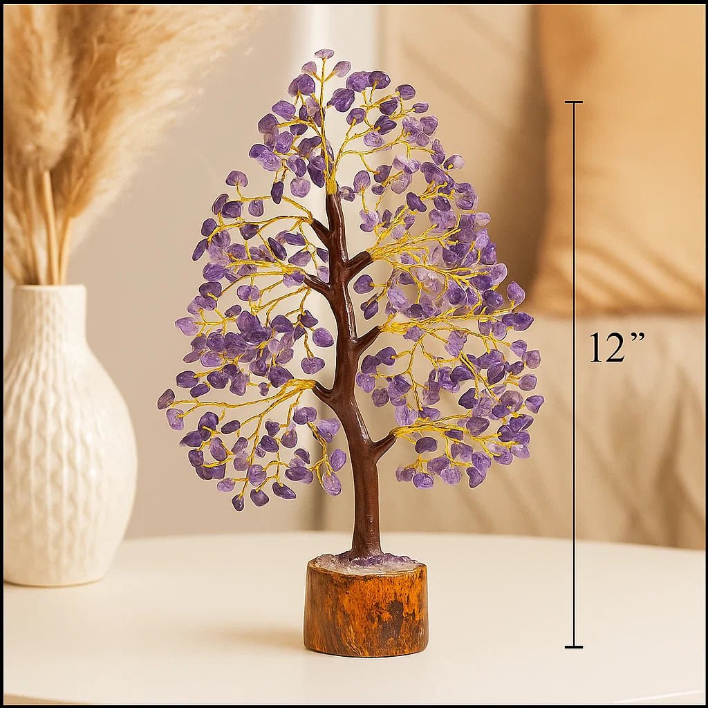 amethyst money tree Amethyst Healing Crystal Money Tree
